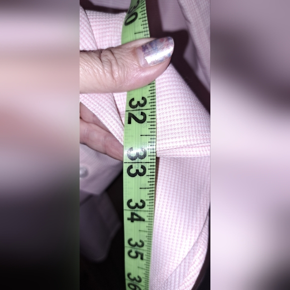 Men's Bonobos Wrinkle Free Prominent Fit 20/36 (2xl) Pink Plaid Button Down... - Picture 6 of 8